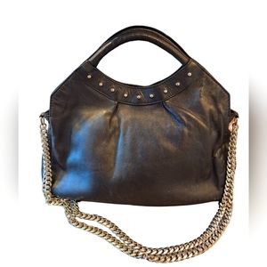 Suarez Leather Shoulder Bag